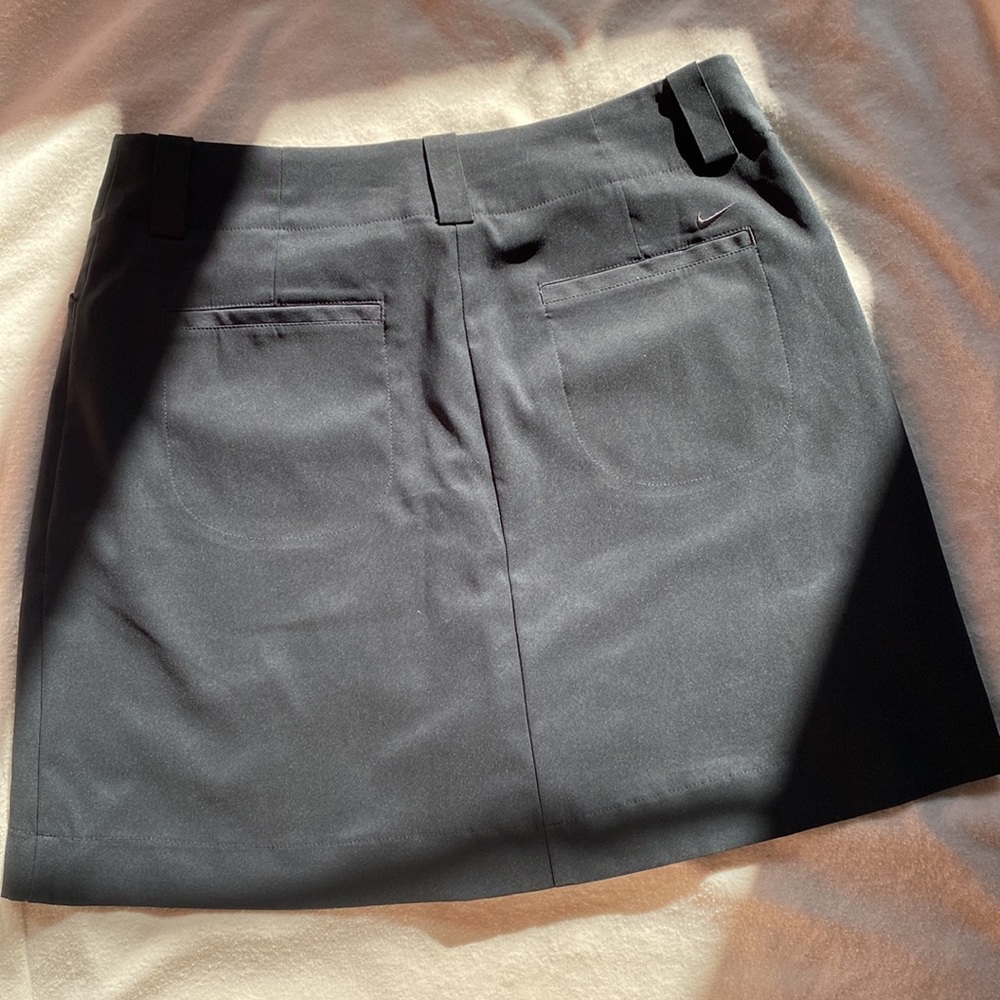 Black Nike Fit Dry Golf Skort - Picture 2 of 10